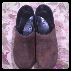 Brown Dansko Clogs